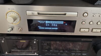 30年モノのTEAC製MD-5が壊れた話