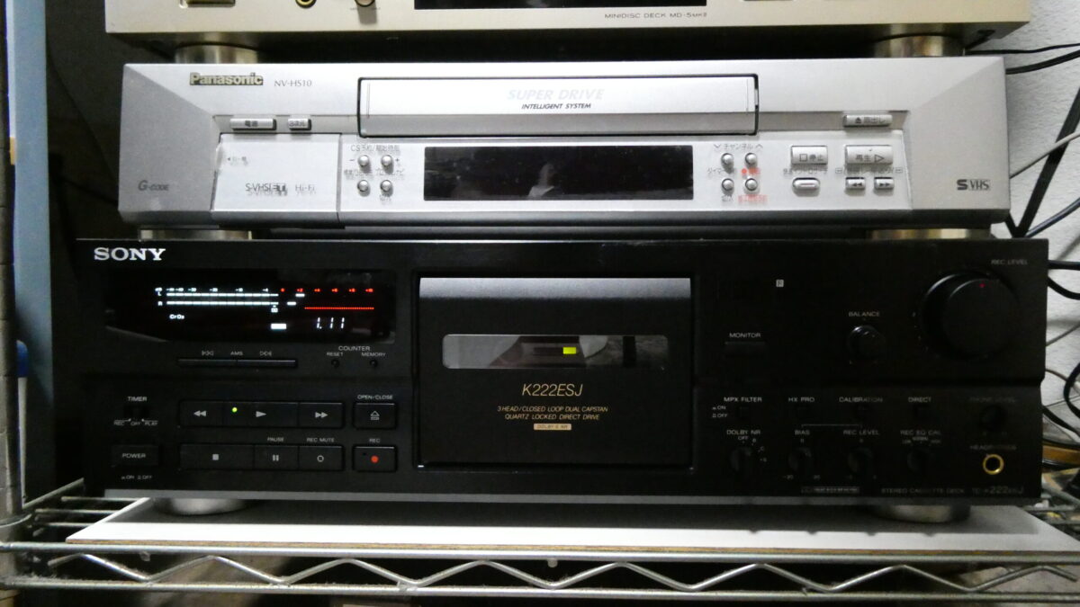 SONY TC-K222ESJの導入